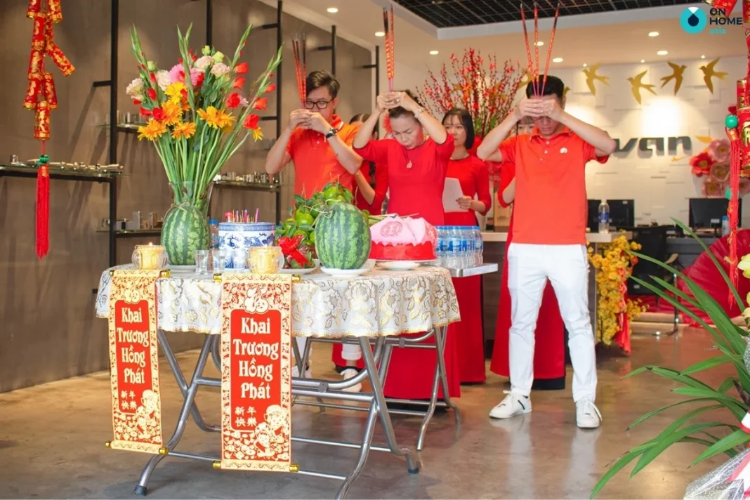 bài cúng khai trương cửa hàng