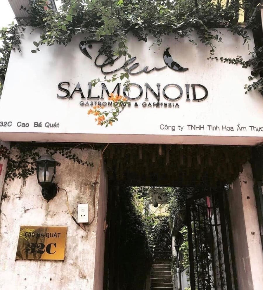 nhà hàng salmonoid