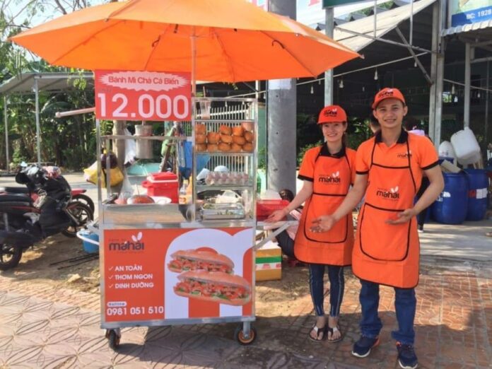 nhượng quyền bánh mì má hải