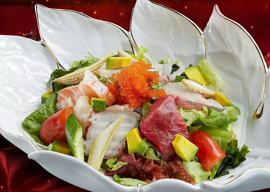 salad hải sản nhật