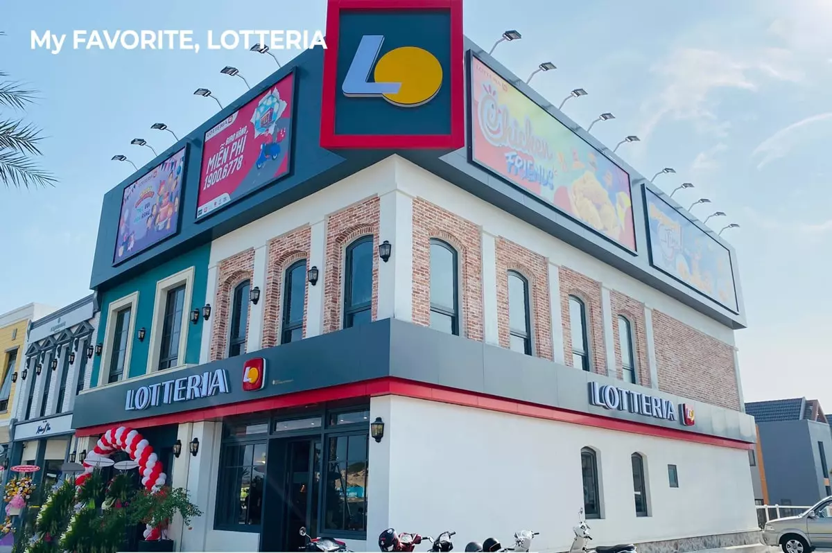 cửa hàng lotteria tại việt nam