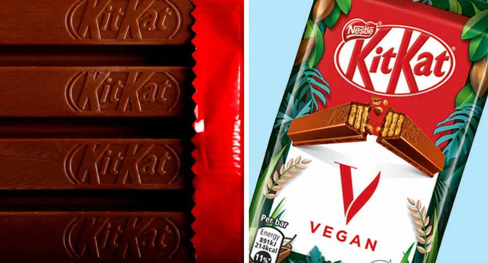 Sàn phẩm KitKat thuần chay