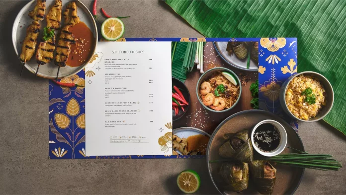 nguyên tắc xây dựng menu nhà hàng