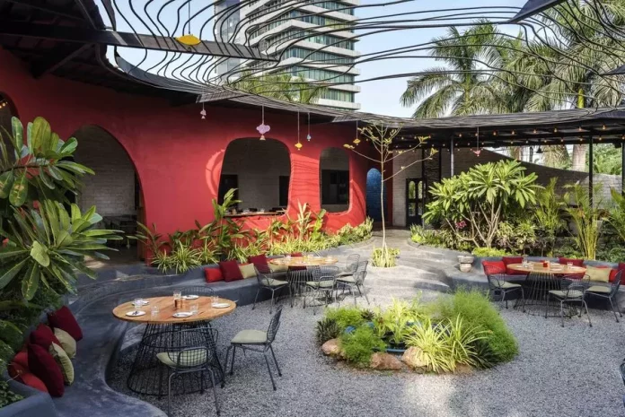 quán cafe sân vườn