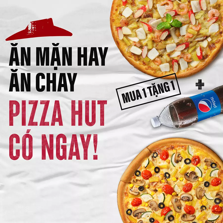 sản phẩm trong chiến lược marketing của pizza hut