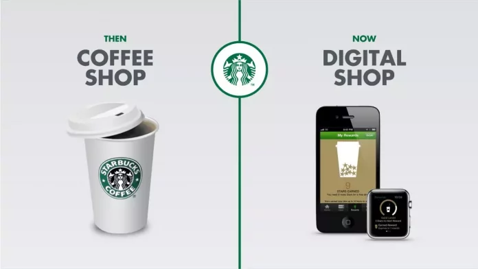 starbucks chuyển đổi số