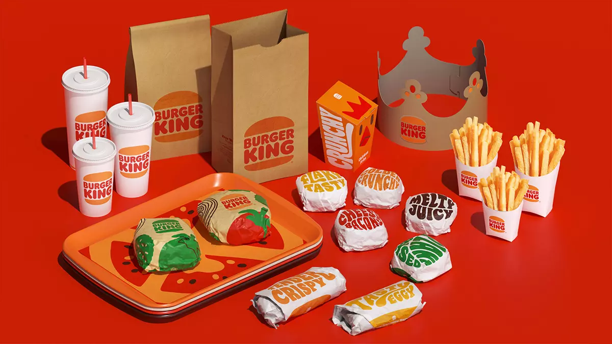 sản phẩm burger king đa dạng