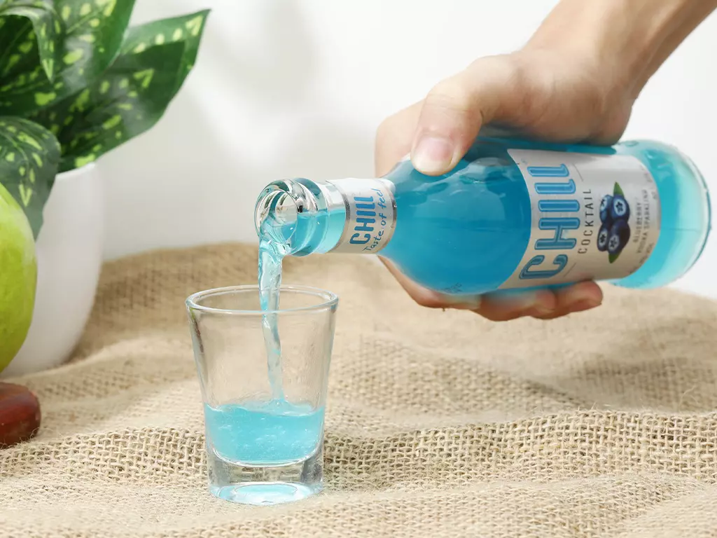 blueberry vodka sparkling