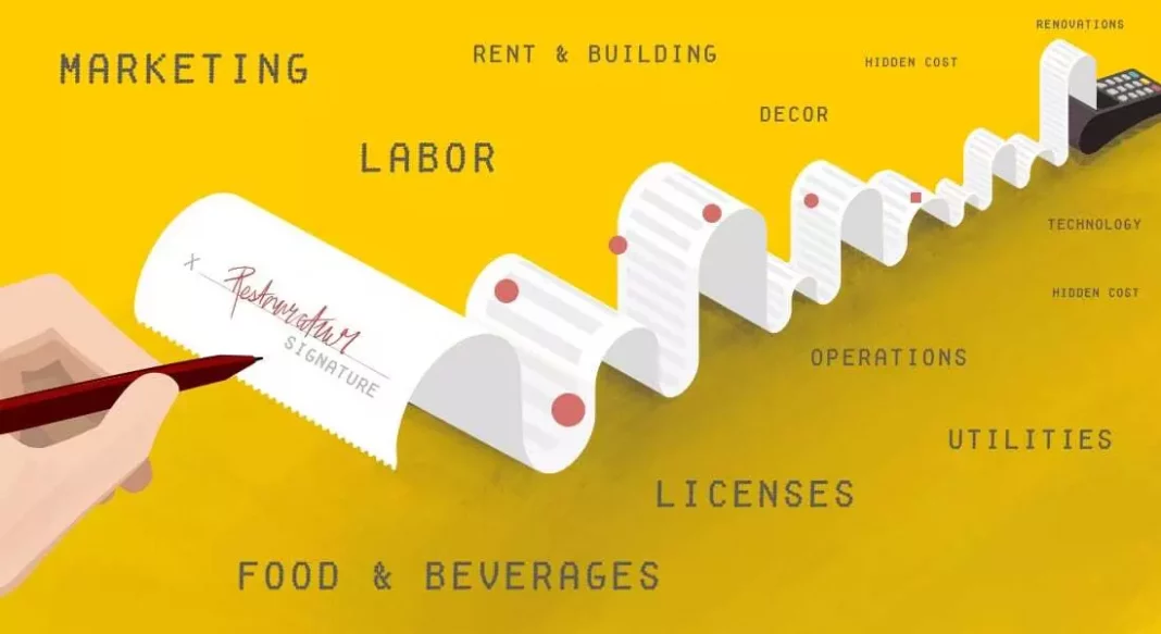 chi phí để mở cloud kitchen