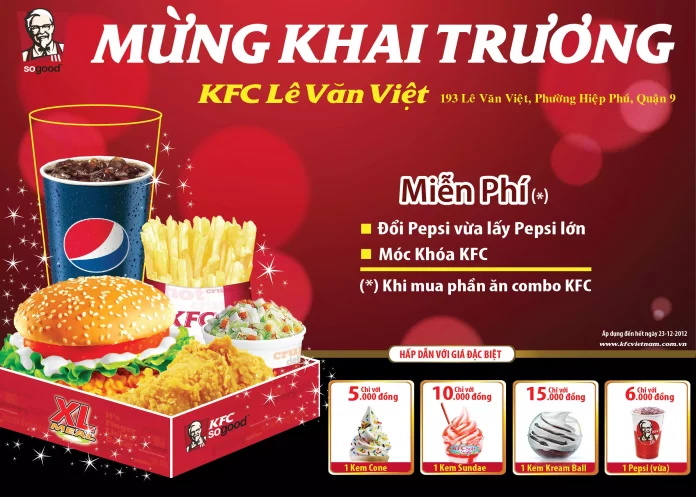 mẫu bài viết quảng cáo quán ăn
