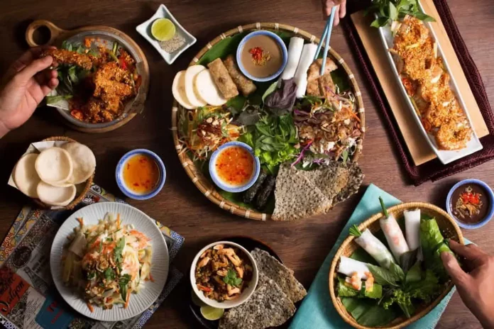 nhà hàng món việt sang trọng ở hà nội