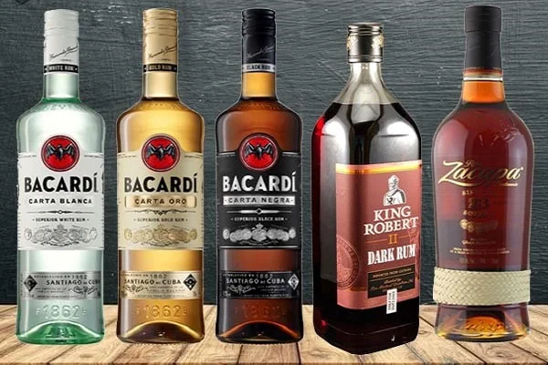 phân loại rượu rum