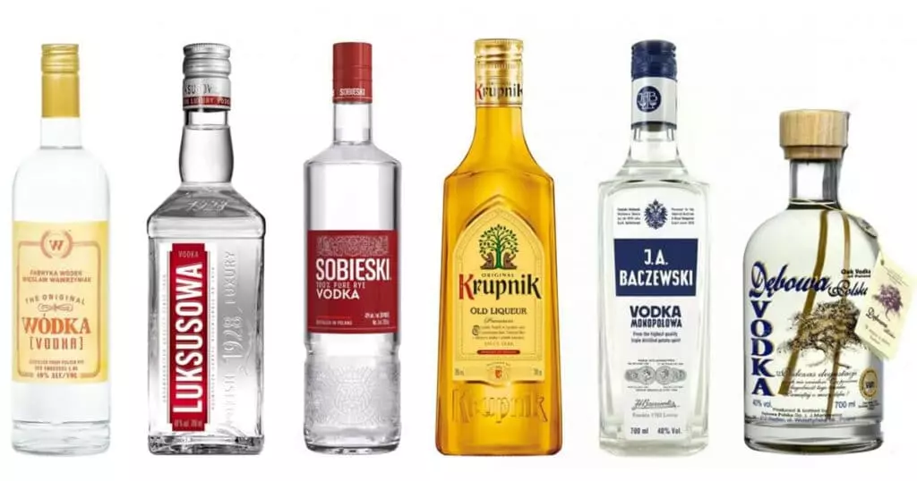 phân loại rượu vodka