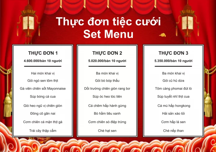 set menu là gì