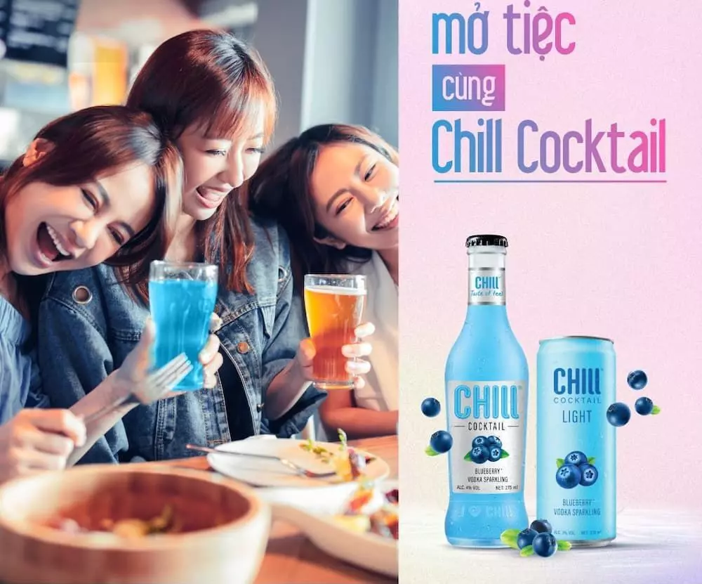 tụ họp với chill cocktail