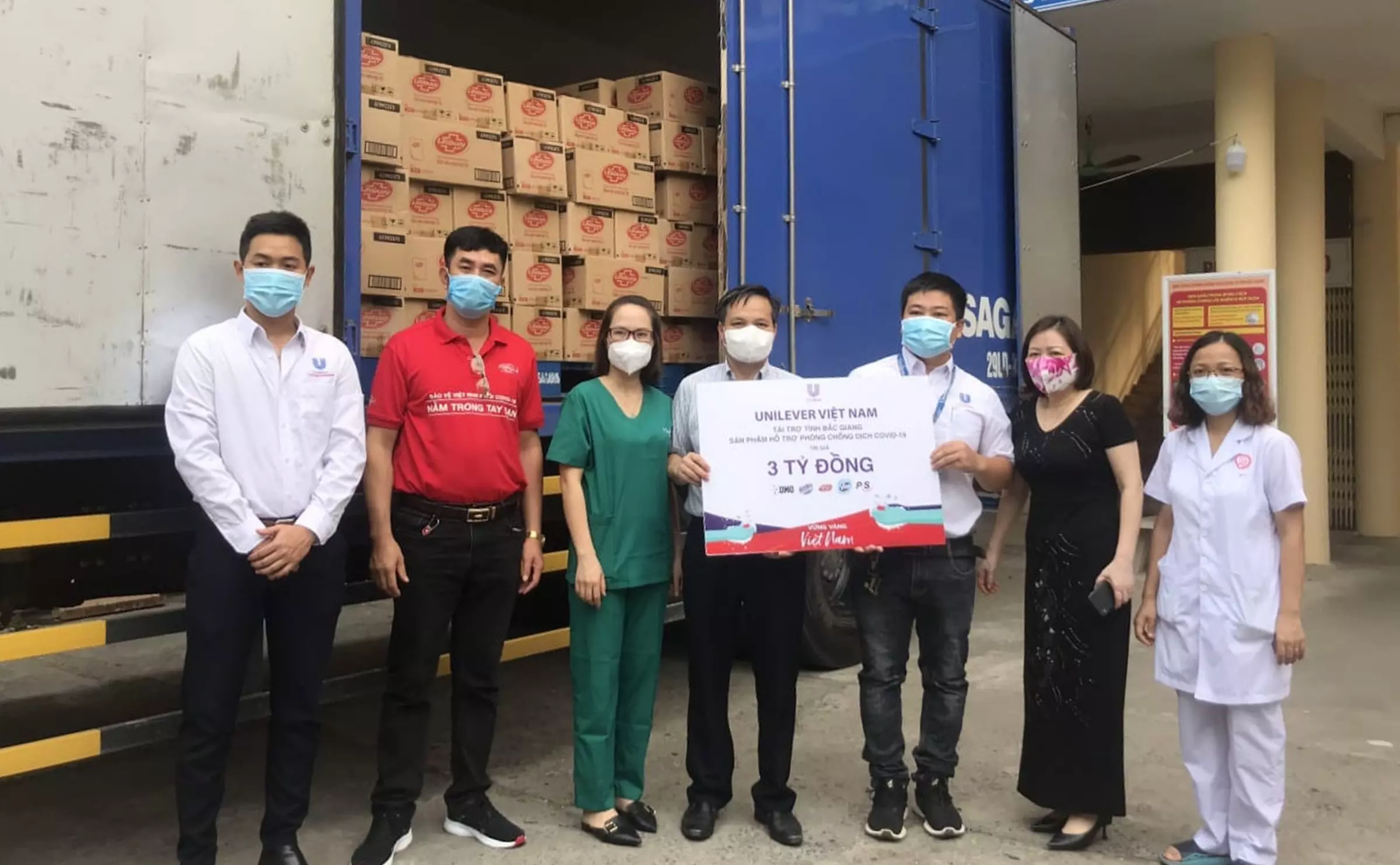 unilever hỗ trợ dịp covid