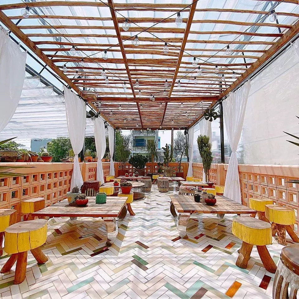 Leha's Home Cafe mang phong cách morocco