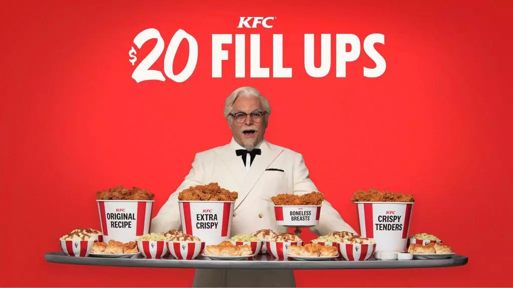 chi phí quảng cáo của thương hiệu KFC