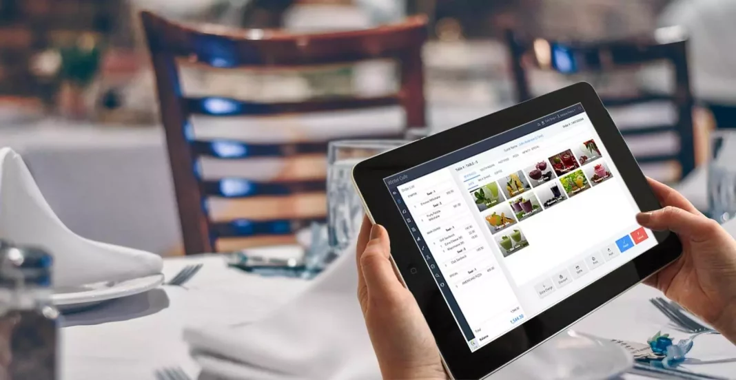 giao diện phần mềm quản lý nhà hàng