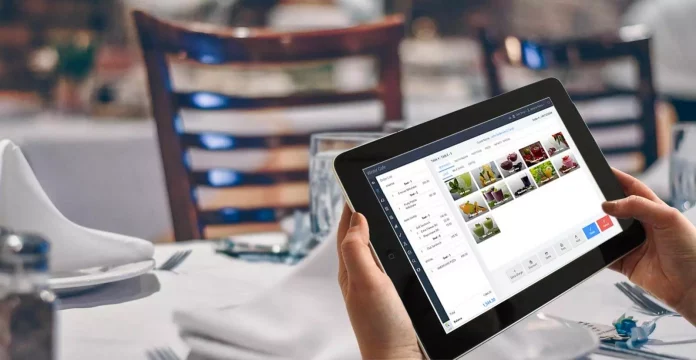 giao diện phần mềm quản lý nhà hàng