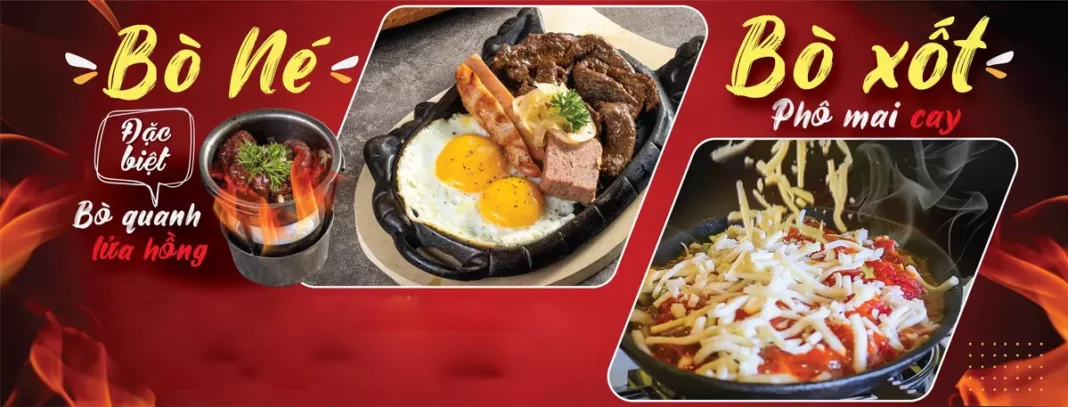 nhượng quyền bò né 3 ngon