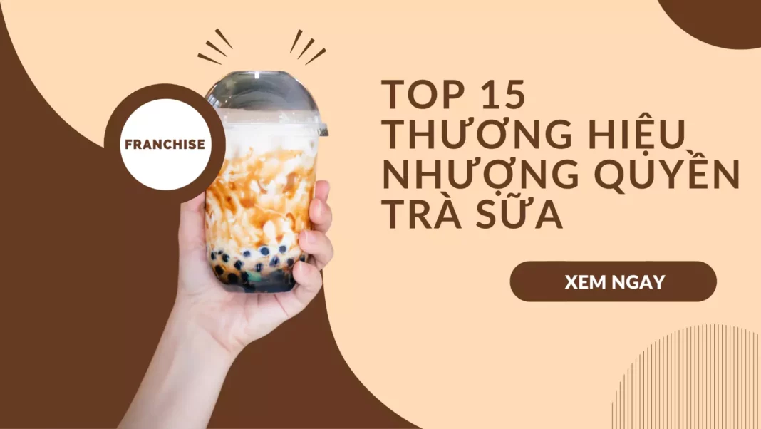 nhượng quyền trà sữa