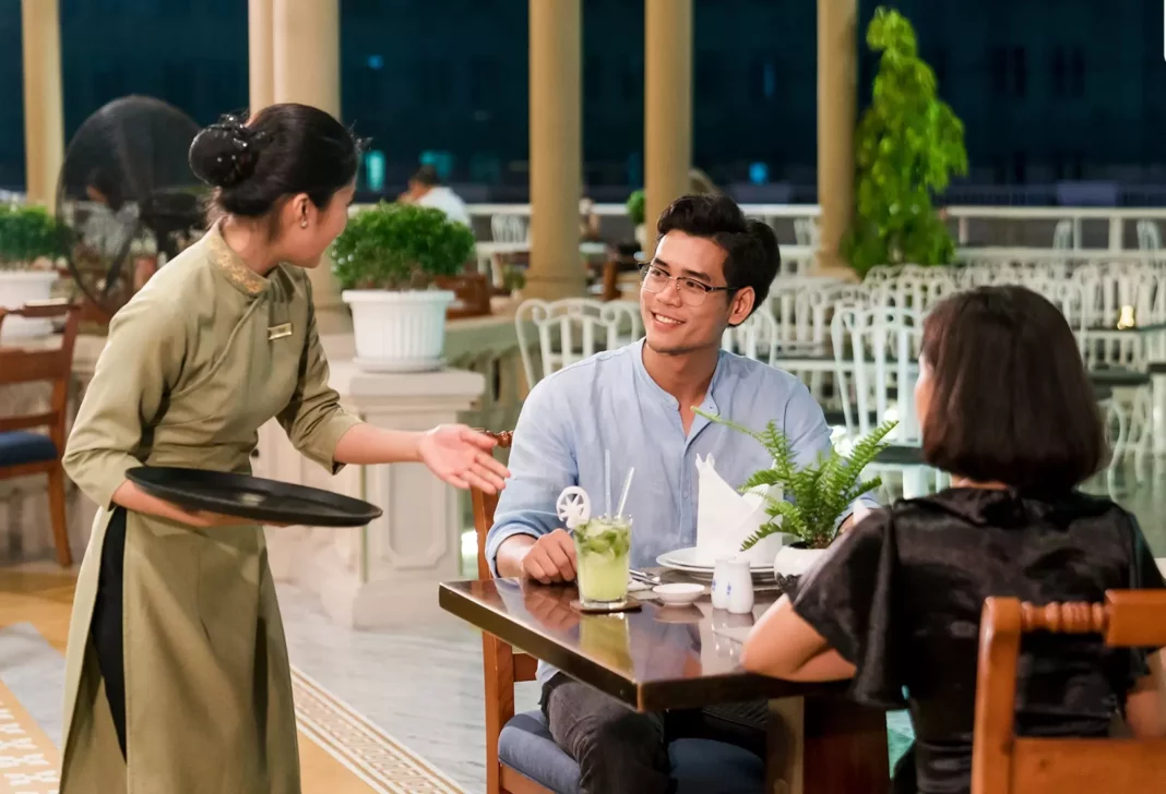 quy trình phục vụ đồ uống