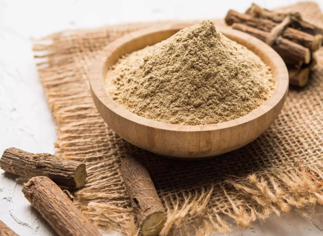 cam thảo điều trị khó thở