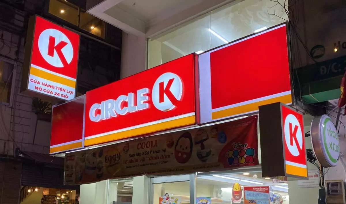 circle k mở cửa ban đêm