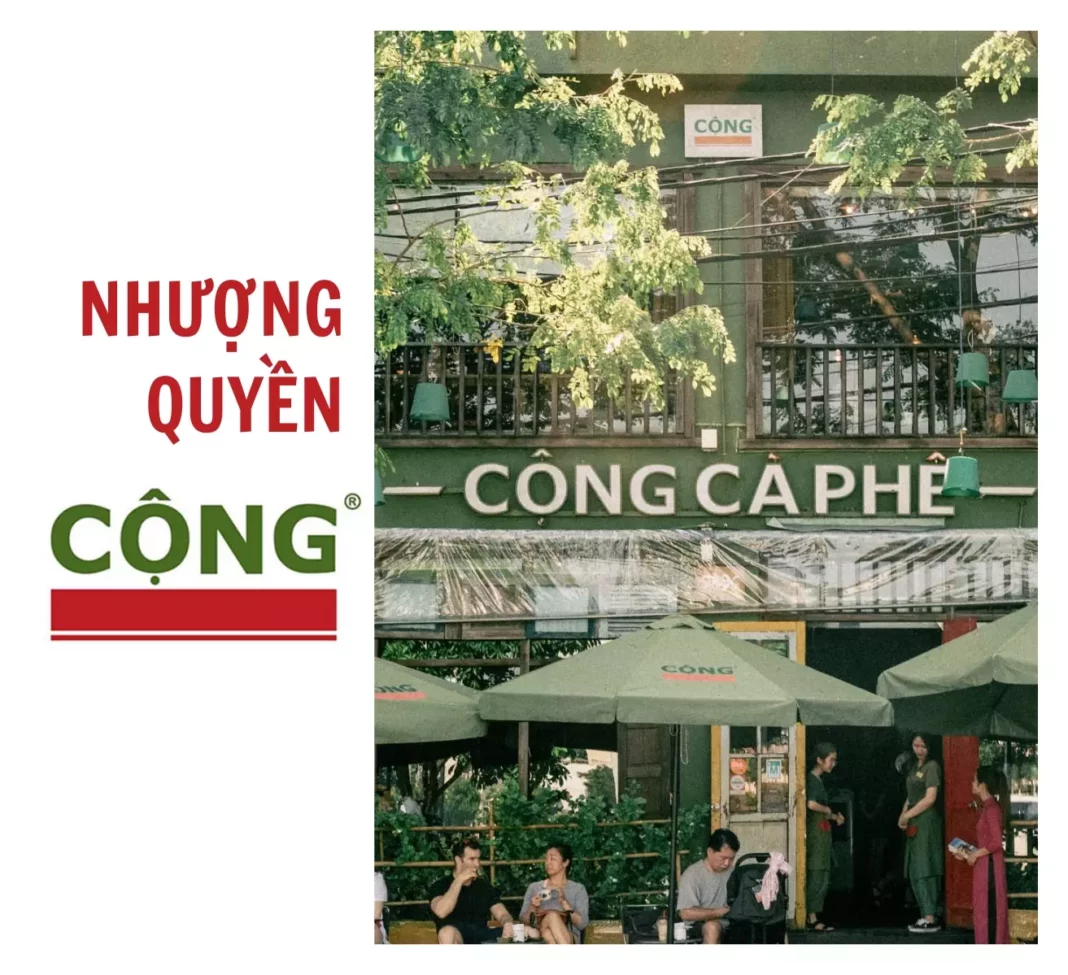 nhượng quyền cộng cafe
