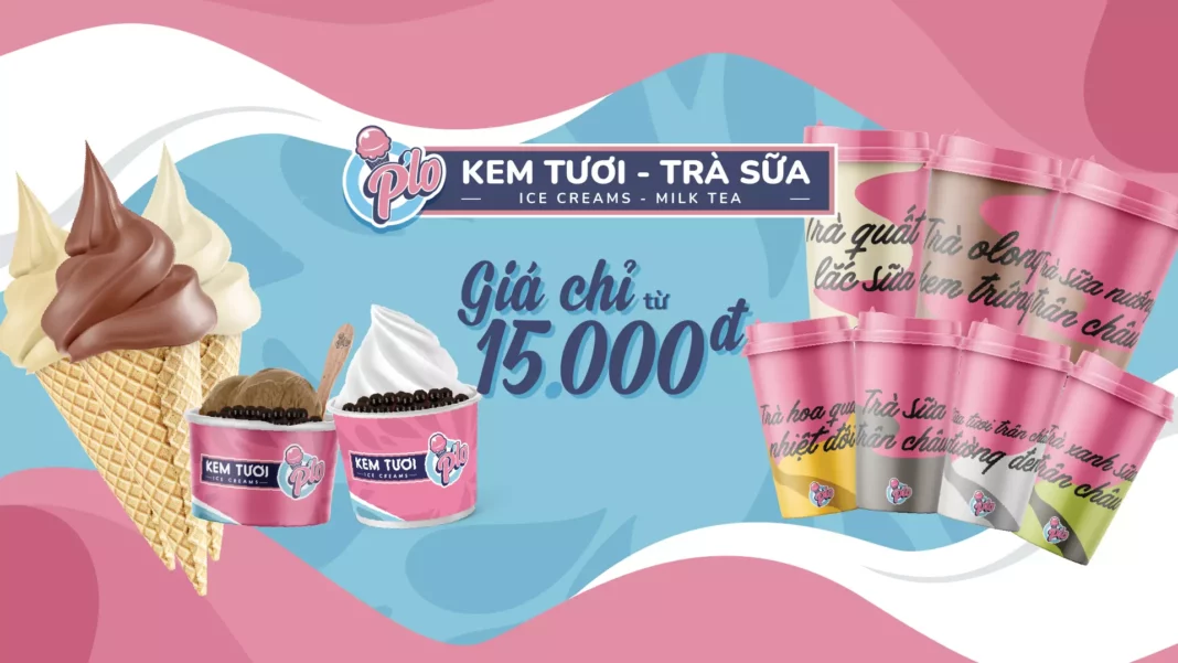 nhượng quyền kem tươi và trà sữa p'lo