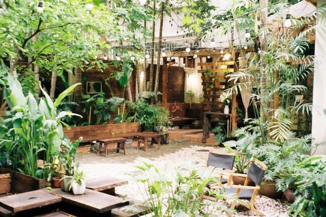 quán cafe sân vườn