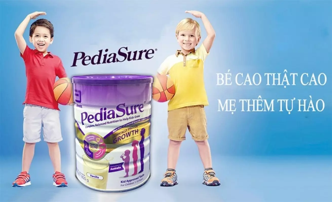 sữa pedia sure abbott cho trẻ em