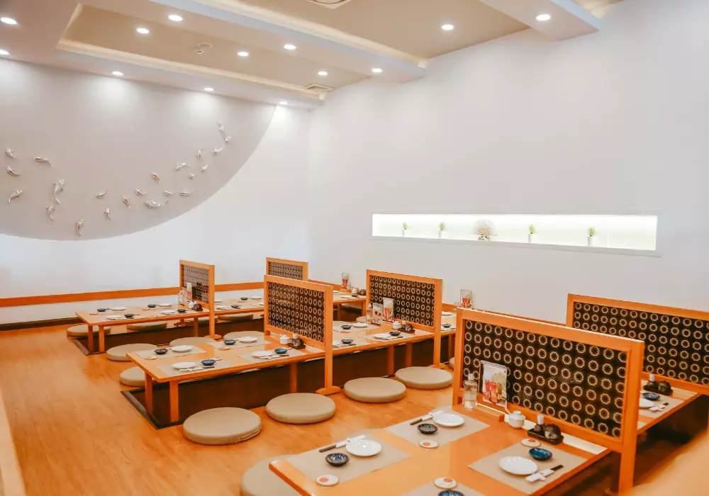 không gian tại quán ăn nhật tokyo deli sushi