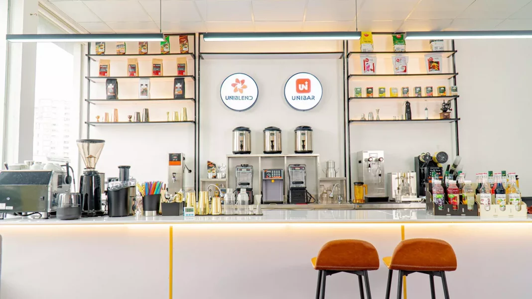 quầy pha chế trà sữa