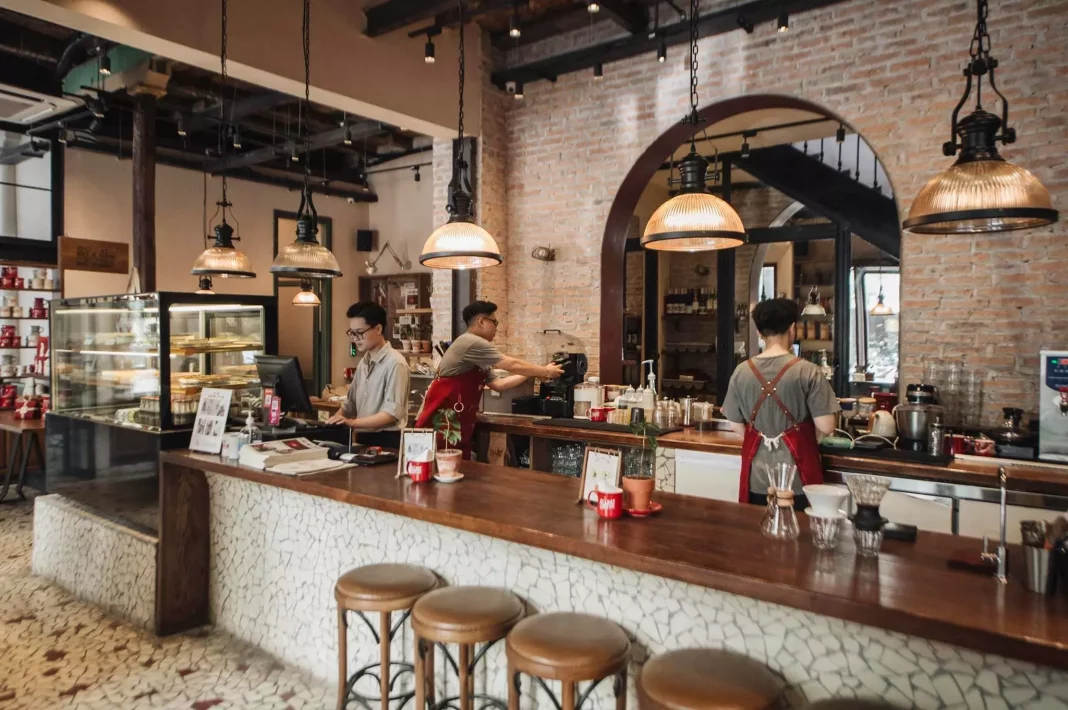 thiết kế quầy pha chế tiện lợi